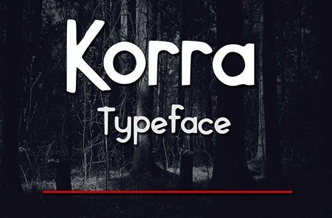 Korra Typeface
